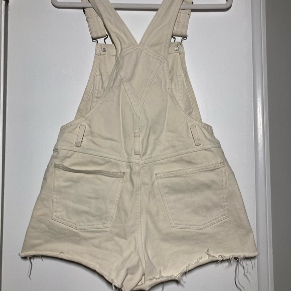 Brandy Melville John Galt Cream Utility Overalls - Picture 5 of 8